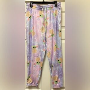 Star Wars Mandalorian The Child Women’s L (12-14) Pajama Bottoms